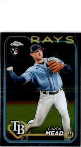 Tarjeta de béisbol Curtis Mead Topps cromada 2024 - Imagen 1 de 1