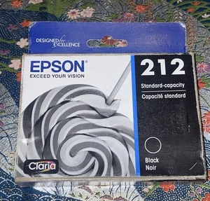 Genuine Epson 212 Claria T212120-S Black Ink Cartridge Sealed - EXP MAY 2023 - Picture 1 of 2