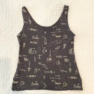 Matthildur Top Womens Large Brown Sleeveless Pima Cotton Modal Icelandic Design - Picture 1 of 10