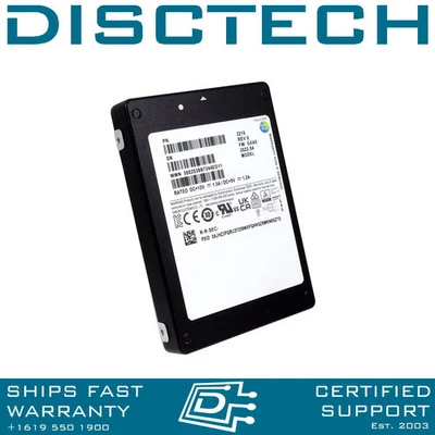 Samsung 3.2TB SAS 12Gbps Mixed Use SSD 2.5in PM1645 MZ-1LT3T20 MZILT3T2HBLS - Image 1 of 3