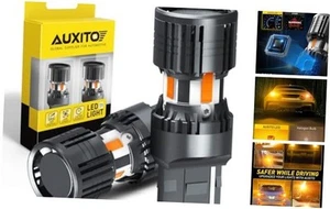 CANBUS 7440 LED Bulbs Amber Yellow 4000 Lumens for Turn Signal Lights with - Picture 1 of 8