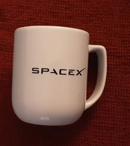 Spacex Logo Weiß Kaffeebecher - Bild 1 von 4