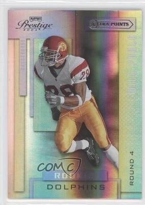 2004 Playoff Prestige Rookie Xtra Points Purple /75 Will Poole #200 Rookie RC - Image 1 of 2