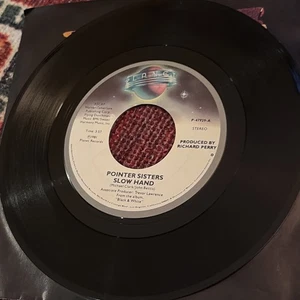 Pointer Sisters Slow Hand 45 rpm - Imagen 1 de 4