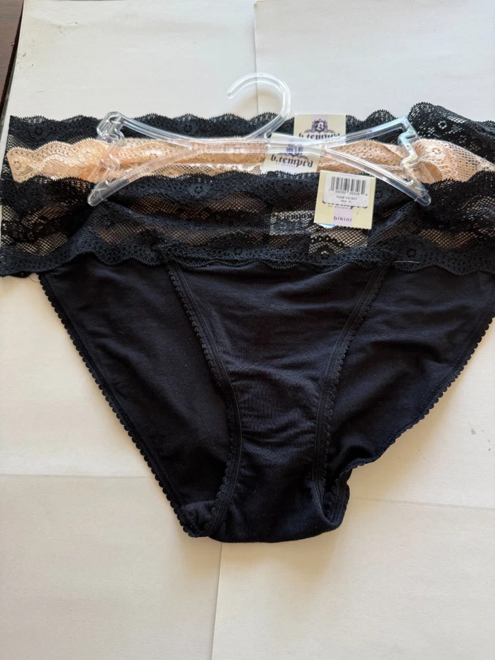 Ropa interior de bikini para mujer b.tempt'd 3pk 932182 NUEVA con ETIQUETAS Foto 1 de 2