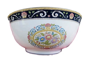 Wedgwood Runnymede. Foncé Bleu Salade Ou Fruit Bol Diamètre 9 ¾ Pouces - Imagen 1 de 7