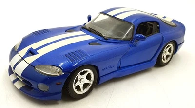 Maisto 1/18 Scale Diecast 31832 - 1996 Dodge Viper GTS - Blue - Image 1 of 4