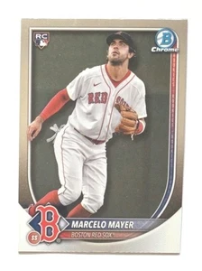 2025 Bowman Chrome #39 Marcelo Mayer RC (REDSOX) ! - Picture 1 of 3