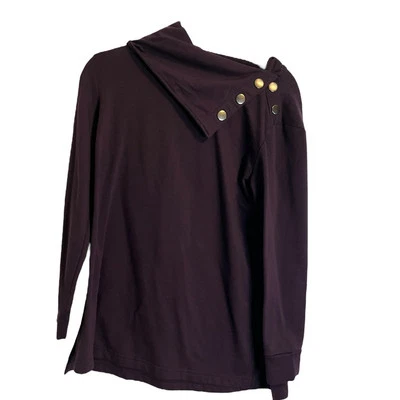 The Sudadera Proyecto Capucha Cuello Talla S Ciruela/Púrpura Hombro a Presión  Foto 1 de 4