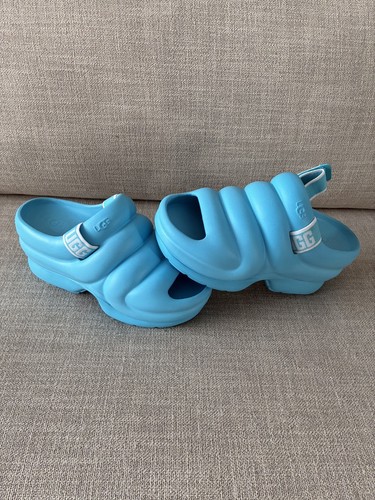 Sandalo Ugg Aww Yeah platform slide cielo estivo taglia 6 5