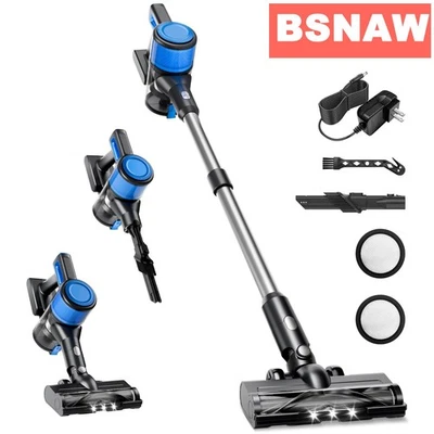BSNAW Cordless Vacuum Cleaner 8-in-1 Lightweight 35KPa Powerful Stick Vacuums - Image 1 of 4
