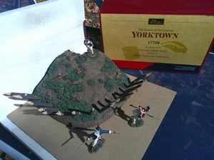 Britains 17758, Yorktown Redoubt American Revolution Diorama, 54mm Metall - Bild 1 von 3