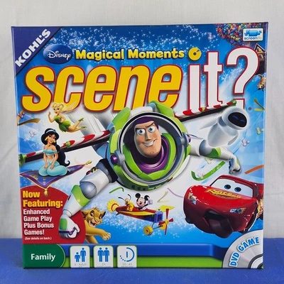 NEW Disney Magical Moments Scene it? Family DVD Game - Image 1 of 2