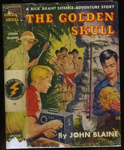 Rick Brant: (#10) The Golden Skull (1954) HB/DJ True 1st Edition - Picture 1 of 1