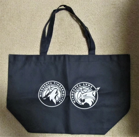 Minnesota Timberwolves and Minnesota Lynx Reusable Shopping Bag Cover