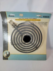 NOS Sears Electric Range Top Element 406035 Fits Sears Kenmore Most Brands - Picture 1 of 5