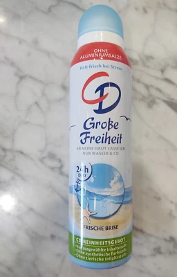 CD desodorante solo agua y CD Fresh Breeze spray Foto 1 de 4