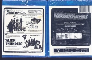 Smokey and the Judge + Alien Thunder (Blu-ray) Action & Western Double Bill -New - Picture 1 of 1