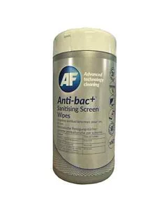 AF Anti-bac+ 60 Paños de Limpieza Desinfectantes para Superficies en Caja Dispensadora - Imagen 1 de 2