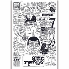 H377 Art POP British Rock Band Arctic Monkeys Abstract Comic Poster 20x30 24x36