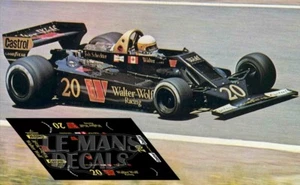 Decals Wolf WR5 German GP 1978 32 1:32 1:43 1:24 1:18 Dutch Scheckter calcas - Picture 1 of 1
