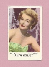 1956 Dutch Gum Card G #125 Ruth Hussey