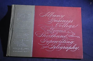 1897 Albany Business College, Shorthand, Typewriting & Telegraphy - Picture 1 of 12