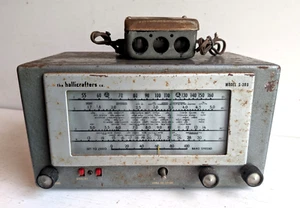 Receptor de radioaficionado AM/CW Hallicrafters modelo S-38D - idéntico al 5R10A - años 50 - Imagen 1 de 15