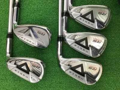 2016 PRGR RS TITAN FACE 6~pw 5pc CARBON R-flex Iron Set Golf Clubs G308 - Image 1 of 4