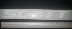Scott vinyl cut sticker / decal, 350mm x 38mm, choose your colour. - Picture 1 of 7