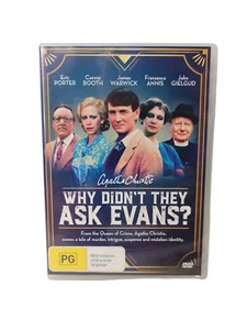 Agatha Christie's Why Didn't They Ask Evans? (DVD 1980) Crime Detective R4 VGC - Picture 1 of 10