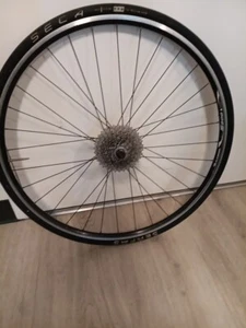 Alex Rims S500 Lightweight Silver Aluminum 700c Wheelset Shimano Road Bike Wheel - Picture 1 of 3