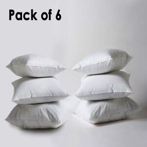 Pack of 6 Extra Deep Filed All Sizes Cushion Pads Inserts Fillers Scatters