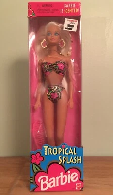 Barbie Tropical Splash perfumada sin abrir Mattel 1994 Foto 1 de 4