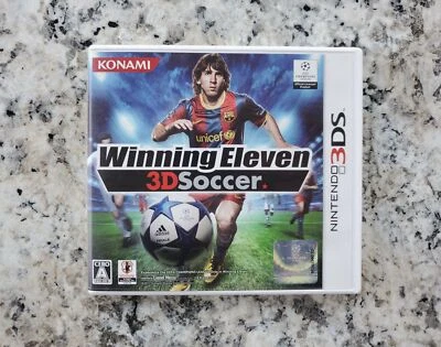 Winning Eleven 3D Soccer Nintendo 3DS Japan Import US Seller - Image 1 of 3