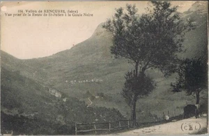 RENCUREL 38 Vallon Ansicht der Route St Julien de la Goule Noire CPA 1900-10 - Bild 1 von 2
