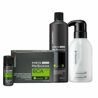 Goldwell Color Men Reshade Set Developer Concentrate 250ml + 6CA 4x20ml