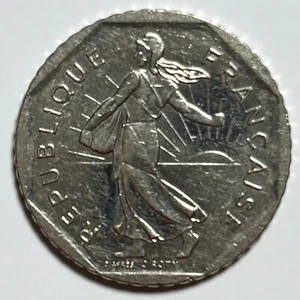1980 2 Francs Coin France - Picture 1 of 2