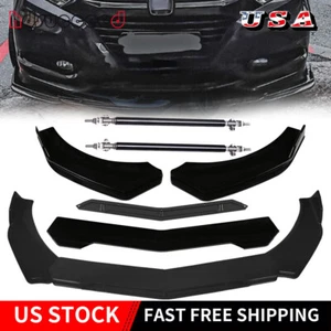 For Honda HRV 2016-2022 Front Bumper Lip Part Accessories Splitter Spoiler+Body - Picture 1 of 15