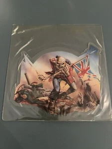 Iron Maiden – The Trooper 7" PICTURE Vinyl 1983 U.K Press EXC/EXC VERY RARE!! - Picture 1 of 4