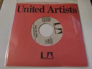 Johnny Rivers Think His Name NM Original Promo United Artists 45RPM Record 1971 - Picture 1 of 3