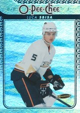 2009-10 O-Pee-Chee RAINBOW #617 LUCA SBISA - Anaheim Ducks