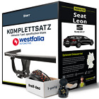 Produktbild - Anhängerkupplung WESTFALIA starr für SEAT Leon +E-Satz (AHK+ES) Set NEU