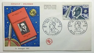 1967 France Esnault Pelterie Aviation Rocket Space Pioneer First Day Cover #1754 - Picture 1 of 2