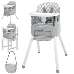 4 in 1 Portable Baby Highchair Convertible Highchair for Babies and Toddlers - F - Picture 1 of 6