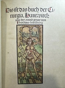 Hieronymus Brunschwig's Buch Der Cirurgia Ltd.Edition HC in Slipcase Premium Ed. - Bild 1 von 6
