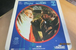 O'TOOLE & HEPBURN - THE LION IN WINTER - PAL/UK - CED VIDEODISC - Imagen 1 de 2