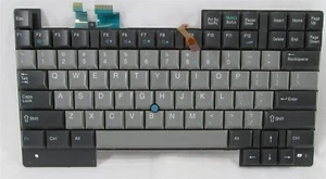 Micron XPE NBK001232-00 Keyboard WLE-551YZ Rev. C Sanyo M1000 with Track Mouse - Picture 1 of 2