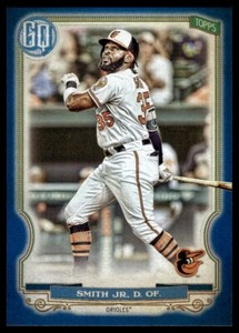 2020 Topps Gypsy Queen Dwight Smith Jr 108/250 Baltimore Orioles #263