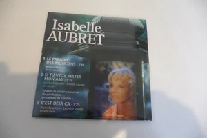 ISABELLE AUBRET CD 3 TITRES NEUF EMBALLE. CARDSLEEVE. LE PARADIS DES MUSICIENS. - Imagen 1 de 2